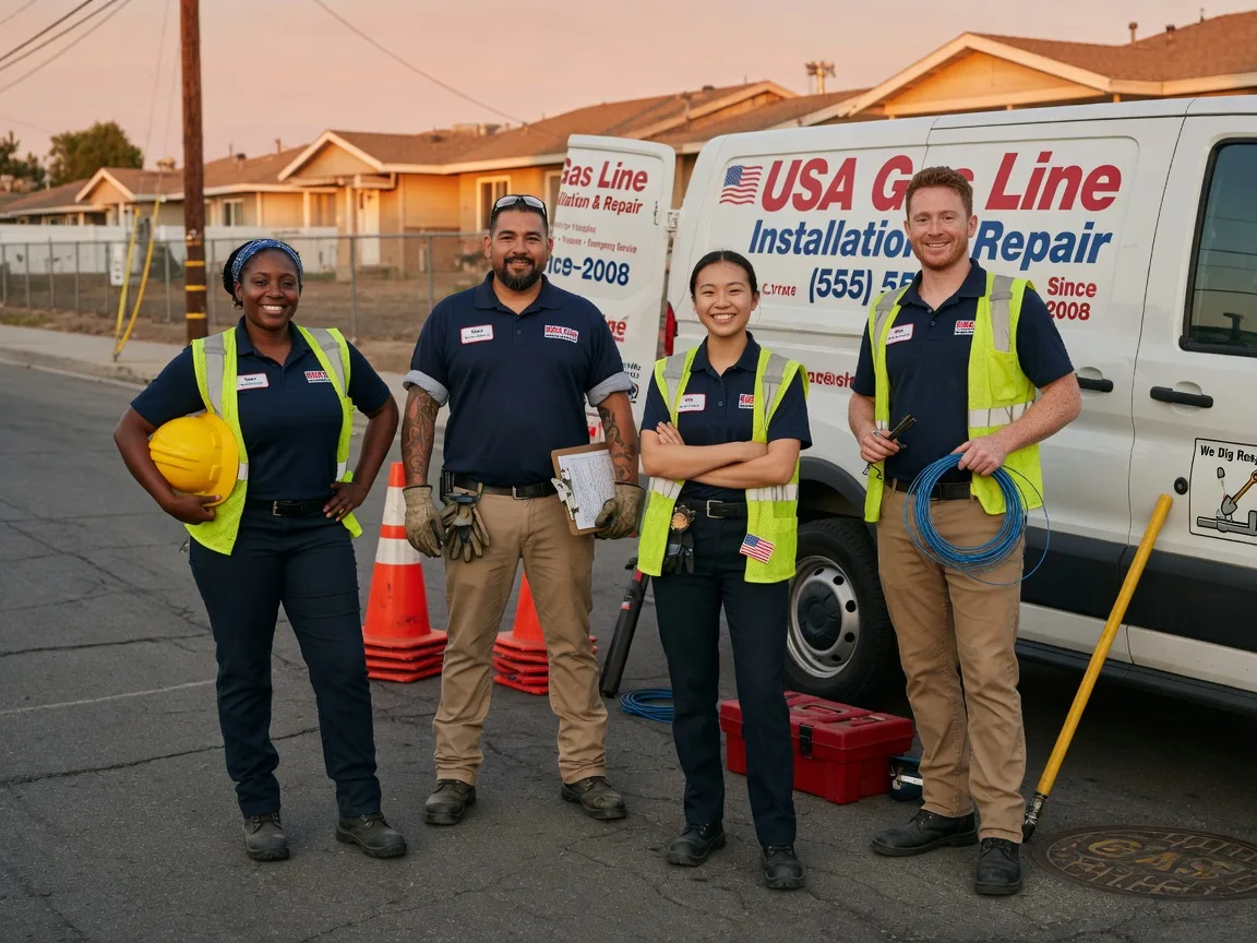 Gas Line Installation company in Addy, WA